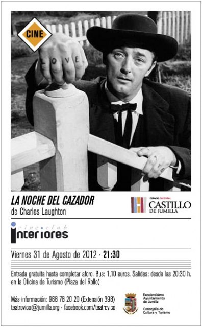 Este viernes, la película La noche del cazador, en el Espacio Cultural El Castillo - 2, Foto 2