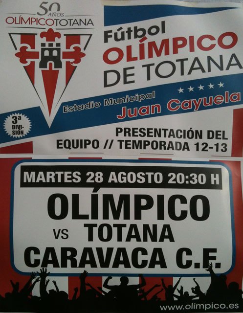El Olímpico de Totana presentará hoy el equipo que competirá en la temporada 2012/2013, Foto 2