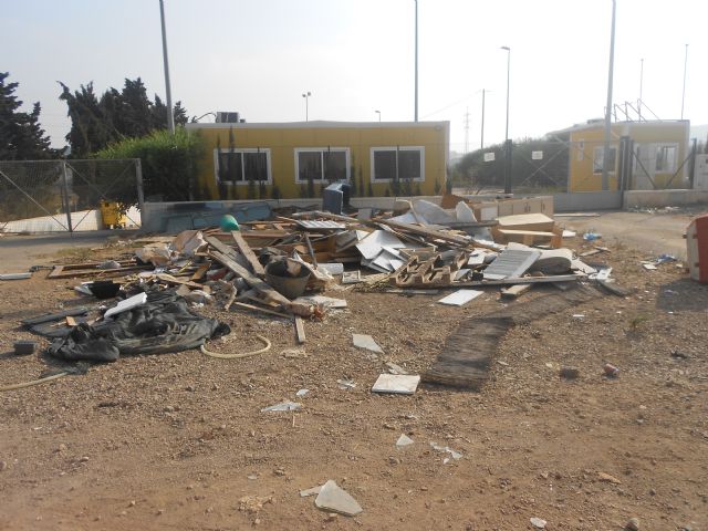 El PSOE de La Unión denuncia el estado de abandono y dejadez del ecoparque. - 1, Foto 1