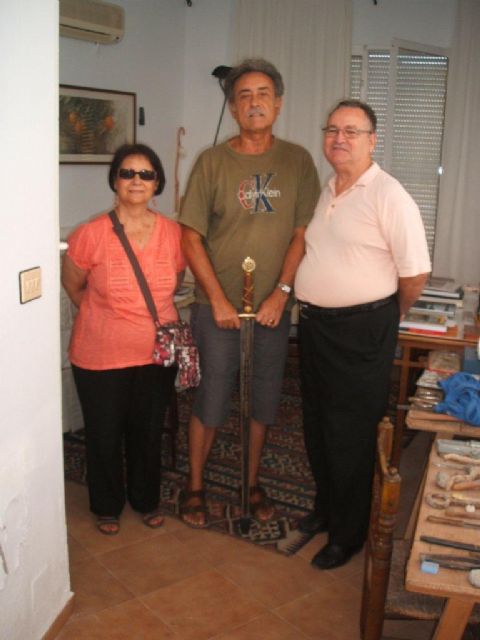 Reconocimiento de los Templarios de Jumilla al pintor murciano Pedro Cano - 1, Foto 1