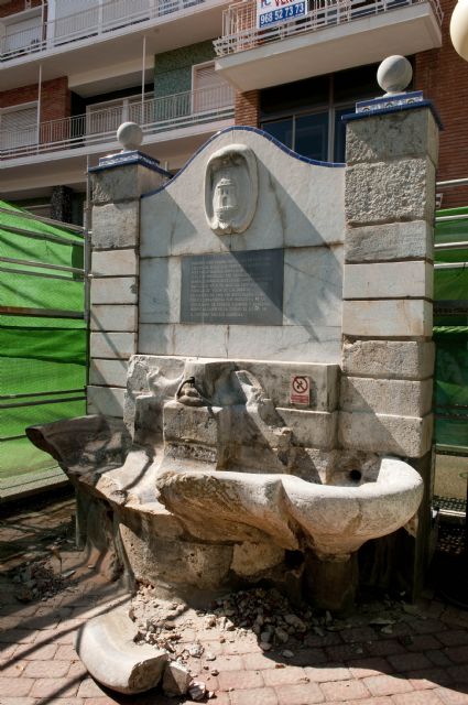 Empieza la restauración del Pilón de los Burros - 2, Foto 2