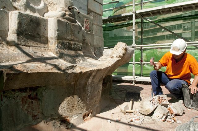 Empieza la restauración del Pilón de los Burros - 4, Foto 4