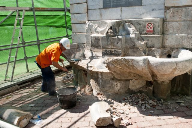 Empieza la restauración del Pilón de los Burros - 5, Foto 5