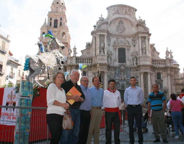 Los Caballos del Vino de Caravaca, protagonistas hoy en la Feria de Murcia - 1, Foto 1