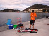 Miguel Reche campen infantil del II Open de Pesca Deportiva desde Costa Alevn e Infantil