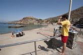 16 puestos de vigilancia permanecen abiertos en las playas cartageneras