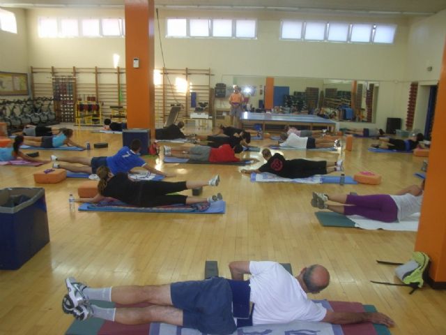 Arranca el programa de gimnasia de mantenimiento ofertado por la concejalía de Deportes en el gimnasio municipal La Cárcel, Foto 3