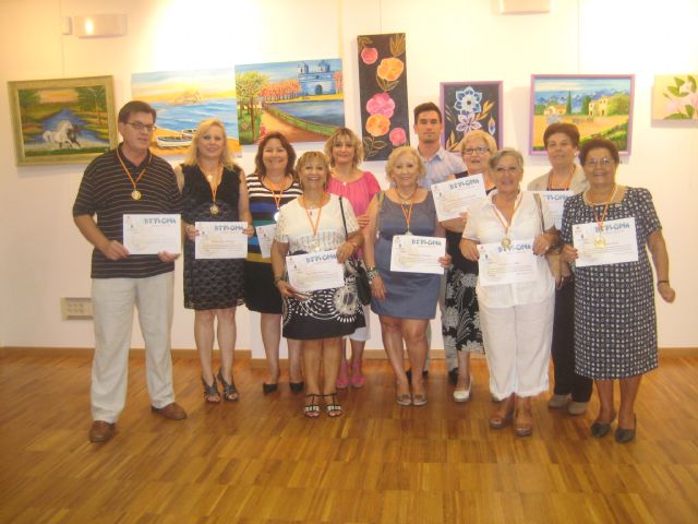 Inaugurada la Exposición Colectiva de Pintura del Grupo de Adultos del Taller de Pint-Art - 2, Foto 2