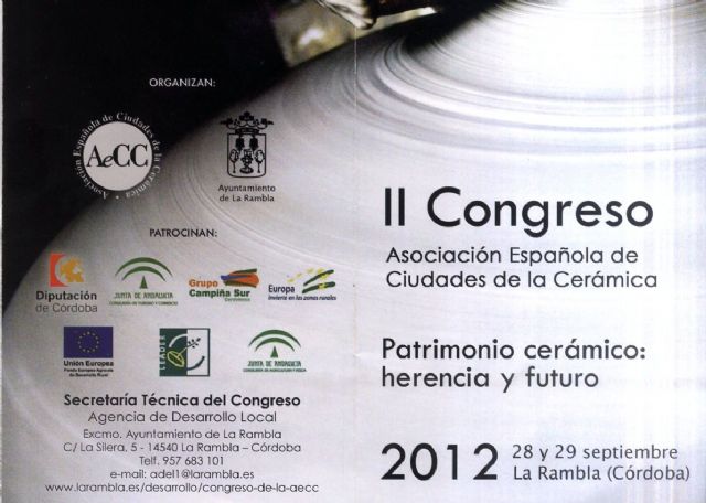 La alcaldesa de Totana presidirá en Córdoba el II Congreso Nacional Patrimonio cerámico: herencia y futuro impulsado por las Ciudades de la Cerámica, Foto 1