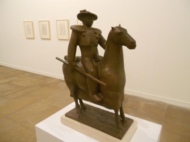 Las esculturas de Campillo y las acuarelas de Serna se reúnen en el Almudí para hablar de toros - 1, Foto 1
