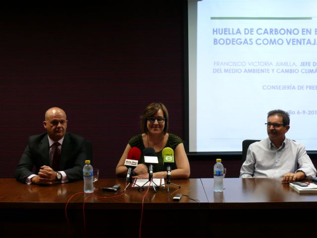 El Observatorio Regional del Cambio Climático de la CARM ofrece en Jumilla, la Jornada sobre la huella de carbono en la internacionalización de las bodegas - 3, Foto 3