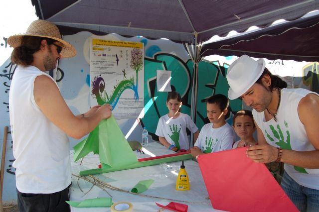 Un certamen de poesía pone el broche final al proyecto de regeneración medioambiental del río Mula a su paso por la localidad de Alguazas - 1, Foto 1
