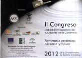 La alcaldesa de Totana presidirá en Córdoba el II Congreso Nacional Patrimonio cerámico: herencia y futuro impulsado por las Ciudades de la Cerámica