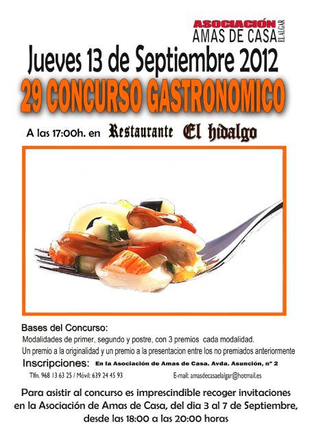 Avalancha de solicitudes para participar en el Concurso Gastronómico de El Algar - 1, Foto 1