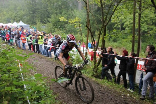 Imagen de Sergio en la prueba de Albstadt, Foto 1