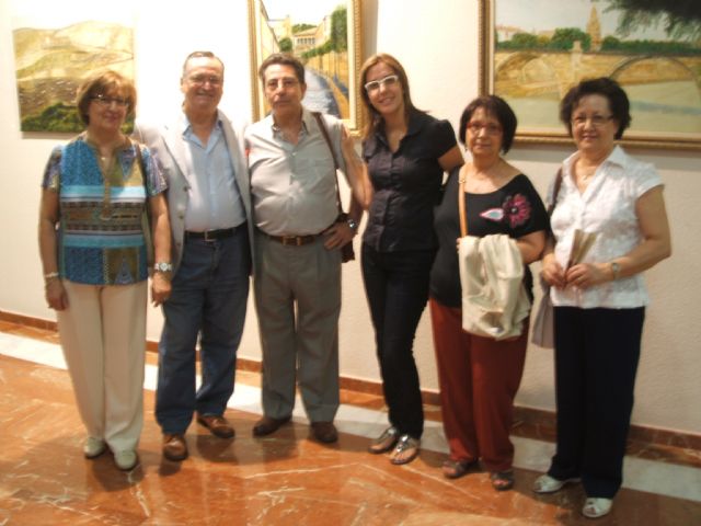 Marhuenda expone en Los Alcázares también arropado por vecinos de Jumilla amantes de su arte - 1, Foto 1