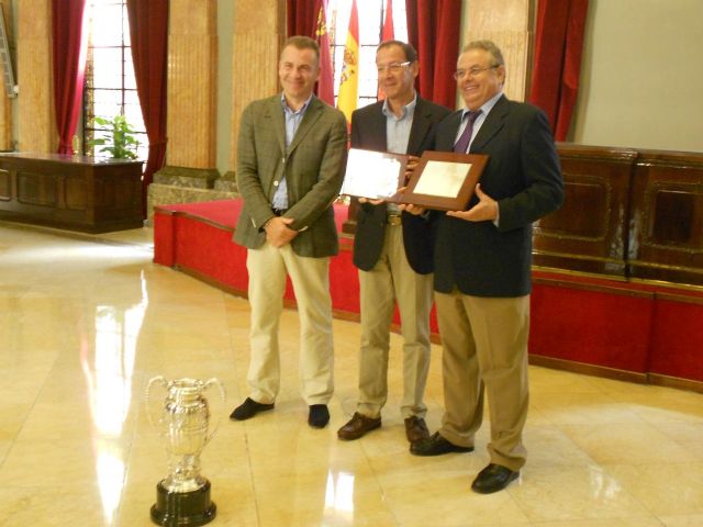 El Alcalde recibe al equipo ElPozo Murcia, campeón de la Supercopa - 2, Foto 2