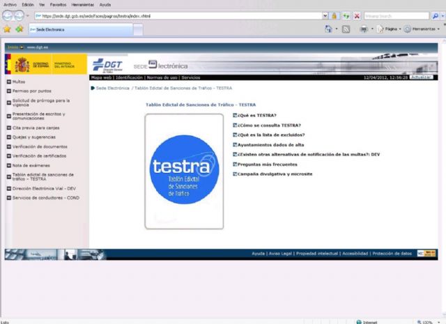 El Ayuntamiento consigue notificar más de 5.000 sanciones de tráfico a través del TESTRA - 1, Foto 1