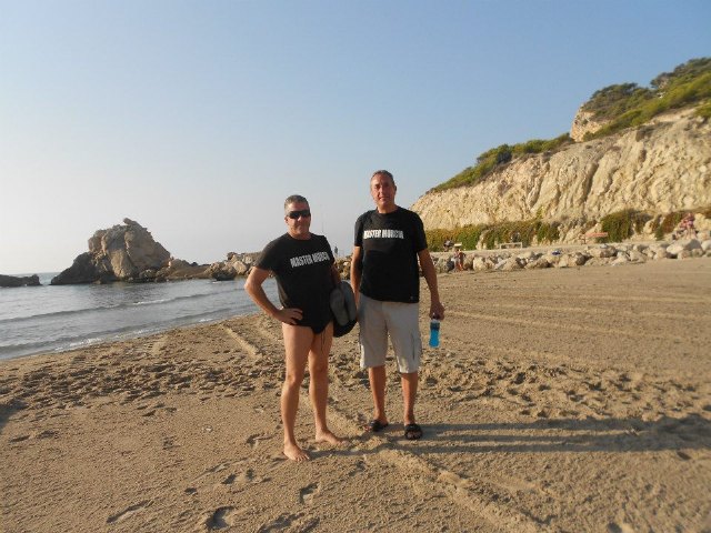 El totanero jose Migue Cano participó en la I Travesía a nado Cala de Finestrat (Alicante), Foto 2