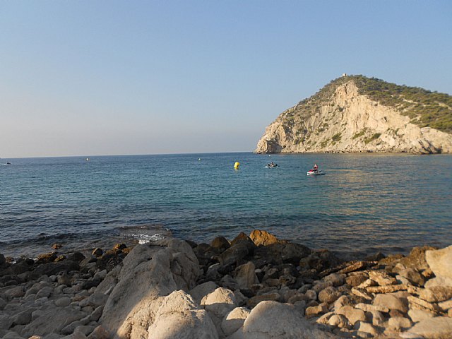 El totanero jose Migue Cano participó en la I Travesía a nado Cala de Finestrat (Alicante), Foto 4