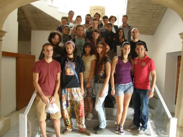 24 jóvenes lorquinos e italianos participan en un intercambio bilateral con el voluntariado local de Lorca - 1, Foto 1