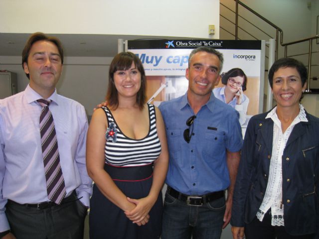 El Colectivo para la Promoción Social El Candil firma un convenio con Fundación La Caixa, Foto 2