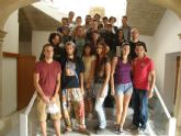24 jóvenes lorquinos e italianos participan en un intercambio bilateral con el voluntariado local de Lorca