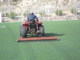 El Real Murcia CF, realizará sus sesiones de entrenamiento este miércoles y jueves en el Polideportivo Municipal 6 de Diciembre