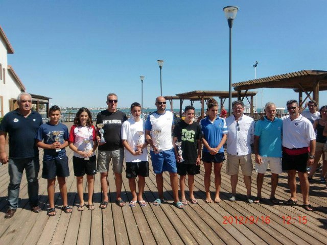 El totanero Jose Miguel Cano particip en la 9ª edicin de la Travesa del Mar Menor 