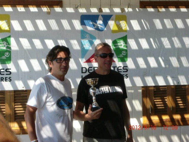 El totanero Jose Miguel Cano particip en la 9ª edicin de la Travesa del Mar Menor 