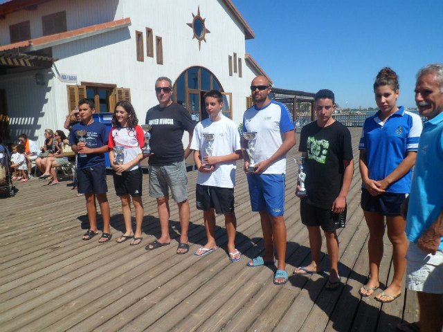 El totanero Jose Miguel Cano particip en la 9ª edicin de la Travesa del Mar Menor 