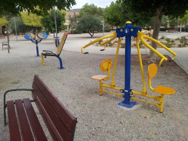 El jardn Paco Rabal cuenta con nuevos aparatos gimnsticos, Foto 2