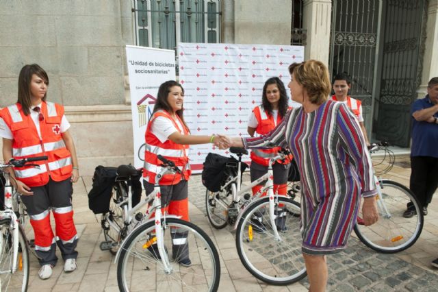 Voluntarios de Cruz Roja atenderán en bici primeros auxilios en el casco de la ciudad - 5, Foto 5