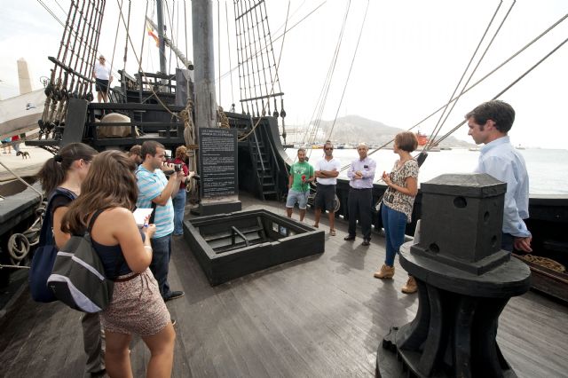 Una réplica de la Nao Victoria transporta al cartagenero al siglo XVI - 5, Foto 5