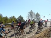 134 ciclistas pedalean hasta el Pantano de Puentes con los Juegos del Guadalentín