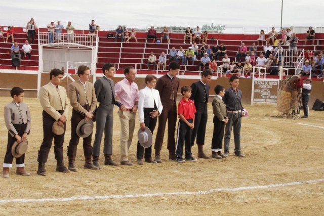 Exitosa y didáctica Clase Práctica de la Escuela de Tauromaquia de la Región de Murcia en Mula - 3, Foto 3