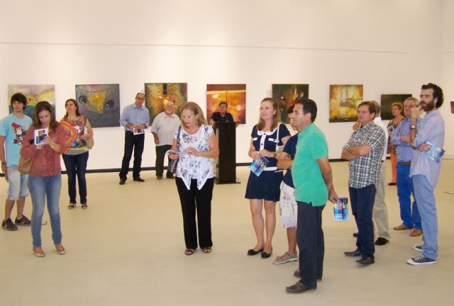 El pintor valenciano Juan Alcón expone su obra en el Auditorio de Águilas - 3, Foto 3