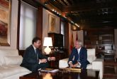 El presidente de la Comunidad recibi hoy al presidente del Parlamento de Extremadura y presidente de la CALRE