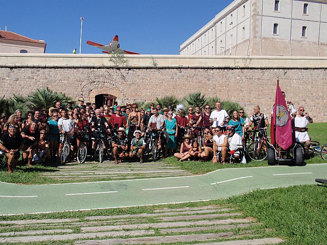 Éxito de la III edición de salida en bicicleta Estado Mayor Romano - 1, Foto 1