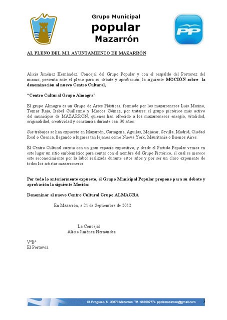 Denuncian que el equipo de gobierno de Mazarrón RECHAZA al Grupo Artistico ALMAGRA - 2, Foto 2