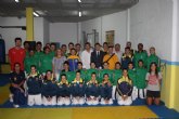 La seleccin olimpica colombiana de taekwondo visita Torre-Pacheco