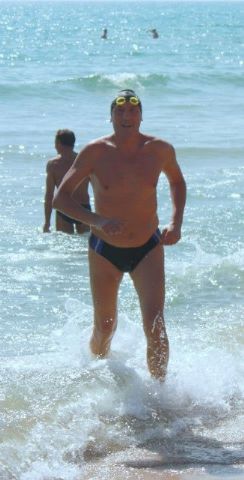 El totanero Jos Miguel Cano particip en la ltima travesa a nado de la liga alicantina - 10