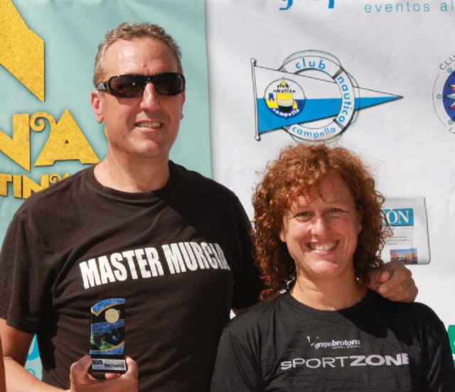 El totanero Jos Miguel Cano particip en la ltima travesa a nado de la liga alicantina - 9