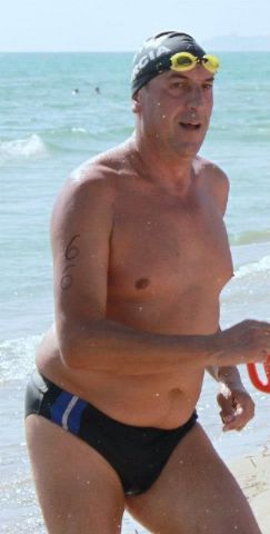 El totanero Jos Miguel Cano particip en la ltima travesa a nado de la liga alicantina - 12