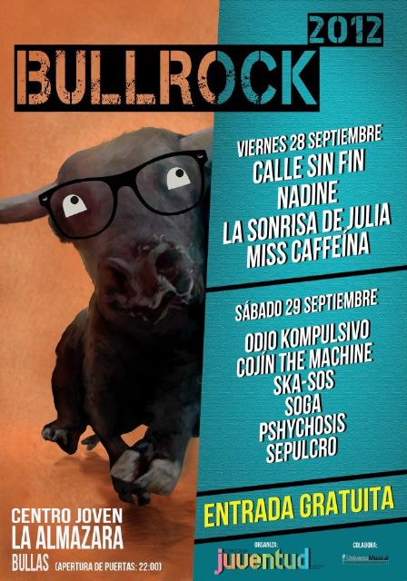 La Sonrisa de Julia y Miss Caffeina en el Festival Bullrock 2012 - 1, Foto 1