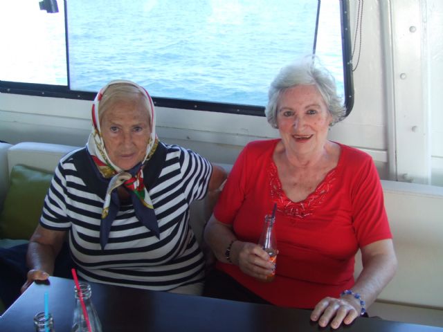 Usuarios de la Residencia y Centro de Día San Francisco de Águilas disfrutar de un precioso paseo en barco - 5, Foto 5