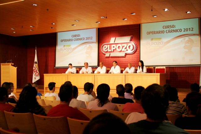 ELPOZO ALIMENTACIN inicia su segundo curso de formacin de desempleados como operarios crnicos, Foto 2