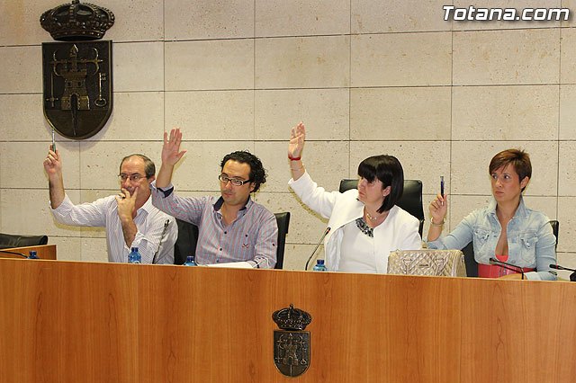 Los ediles del Grupo Municipal Popular no cobrarán el Pleno en solidaridad con los vecinos de Totana que se han visto afectados por las inundaciones, Foto 1