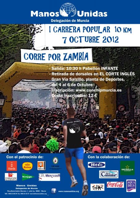 Carrera popular Manos Unidas Murcia primera edición - 1, Foto 1