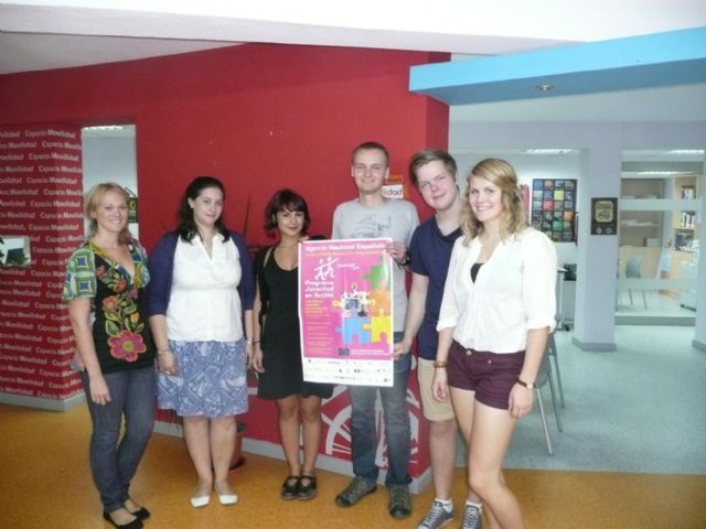 Cuatro jóvenes europeos ejercerán este año de voluntarios en Cartagena - 1, Foto 1